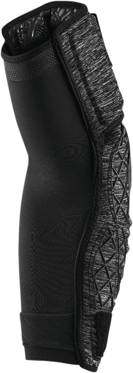 100% Surpass Elbow Guards - Heather Gray/Black, Large - Impact-Resistant Motorcycle Protection for Off-Road and Trail Riding