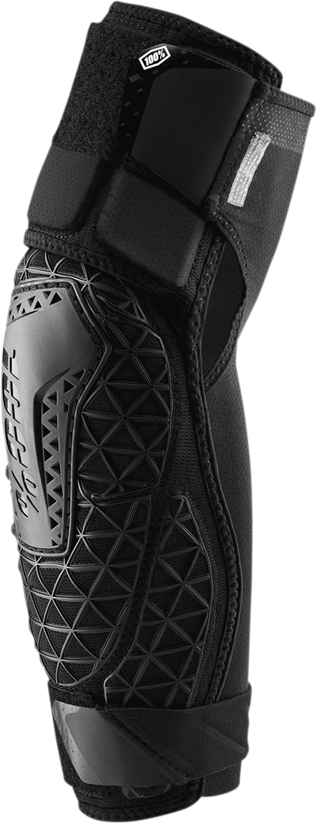100% Surpass Elbow Guards - Black, Small (Part #70008-00001) for Mountain Biking and Cycling