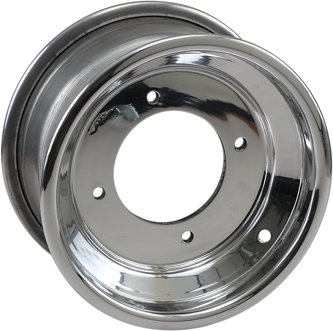 AMS Spun Wheel with Rolled Lip for Subaru 2002-2007 Impreza & Outback - 10x5 Inches, 4/156 Bolt Pattern