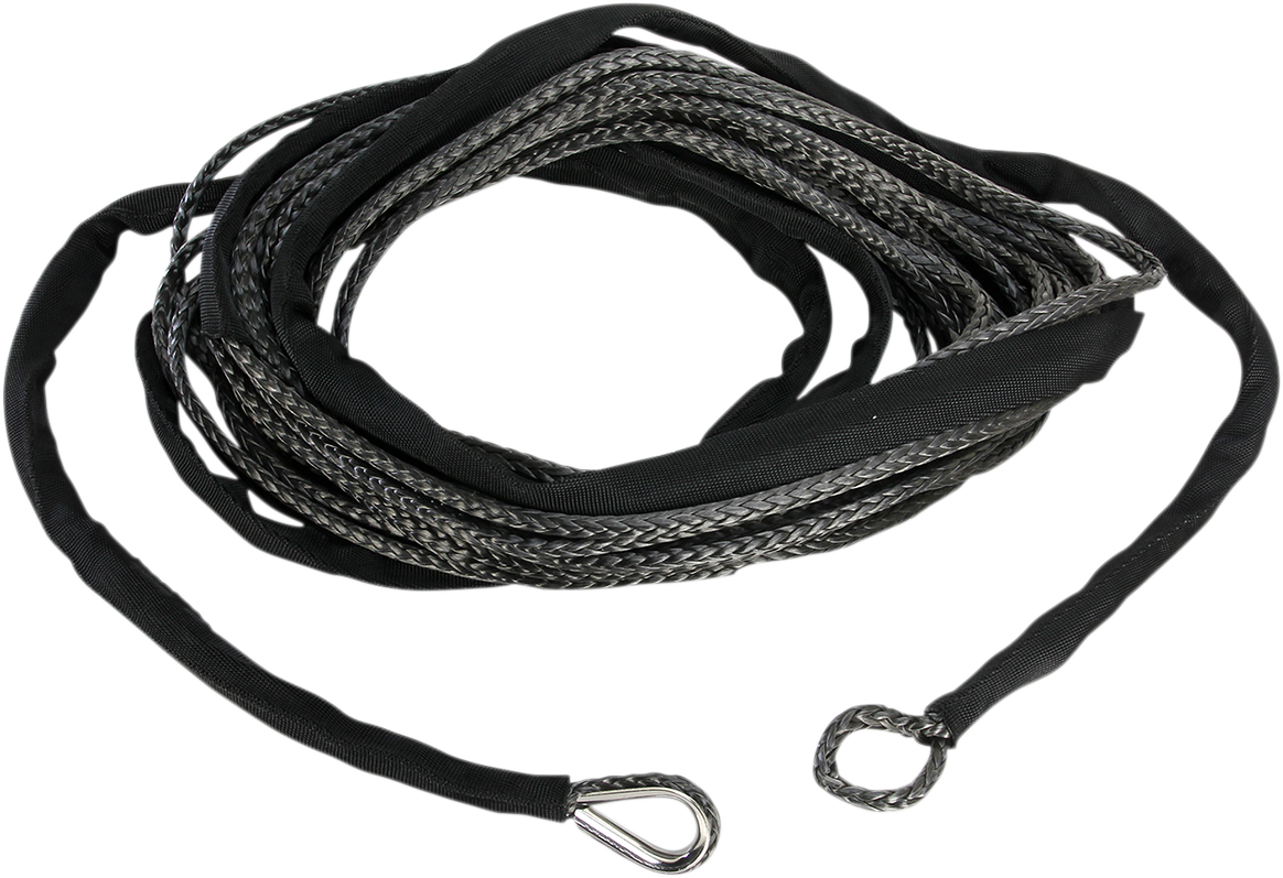 MOOSE OFFROAD Winch Rope - Black - 3/16" x 50' 600-5050