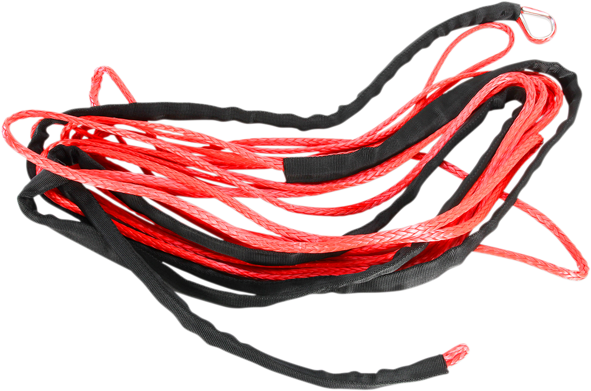 MOOSE OFFROAD Winch Rope - Red - 1/4" x 50' 700-2150