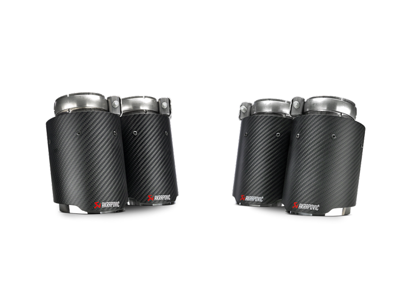 Akrapovic Carbon Tail Pipe Set for BMW M3/M4 (F80/F82) 2014-2017
