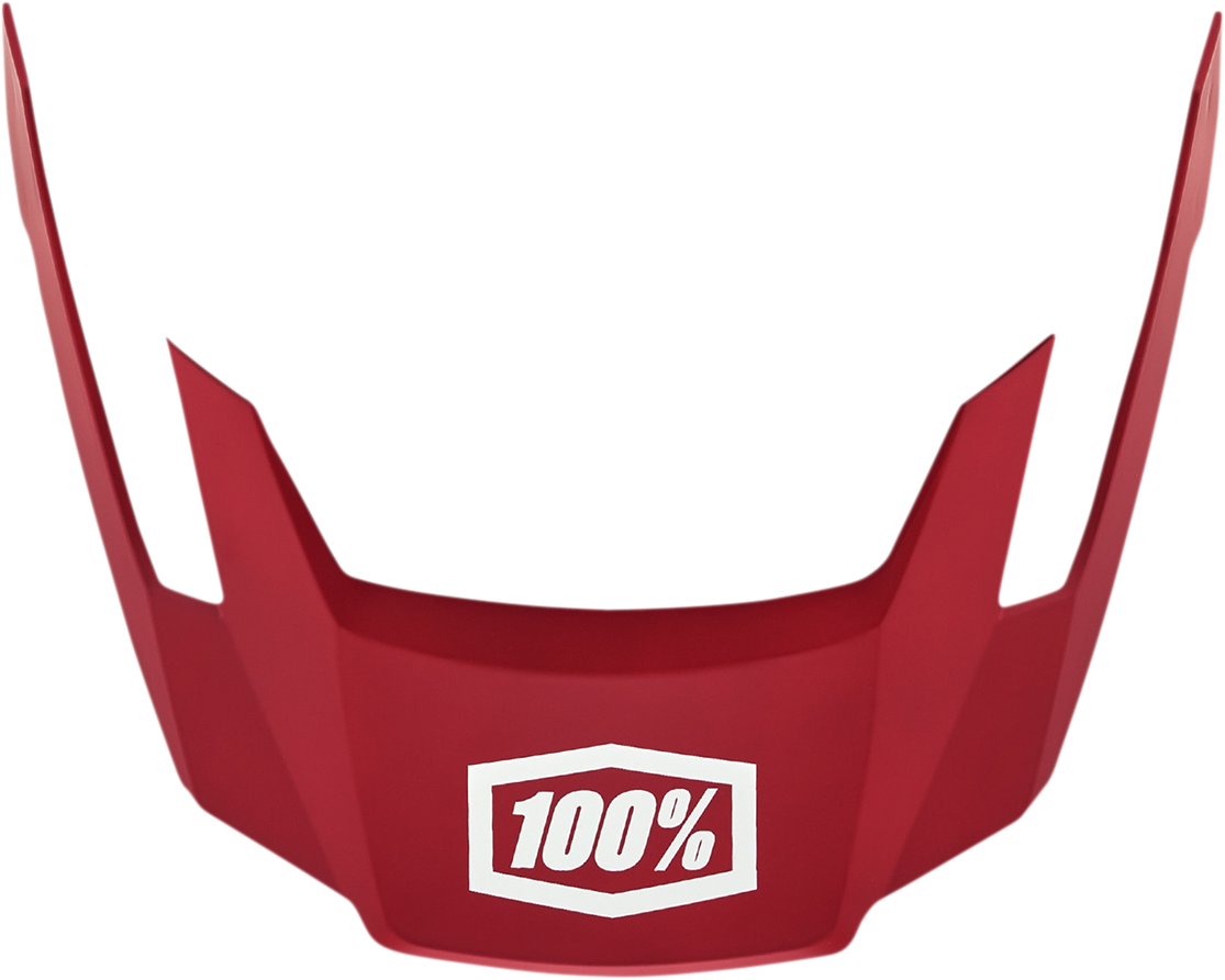 100% Altec Visor - Deep Red for 100% Altec Helmets - Part Number 89025-00004