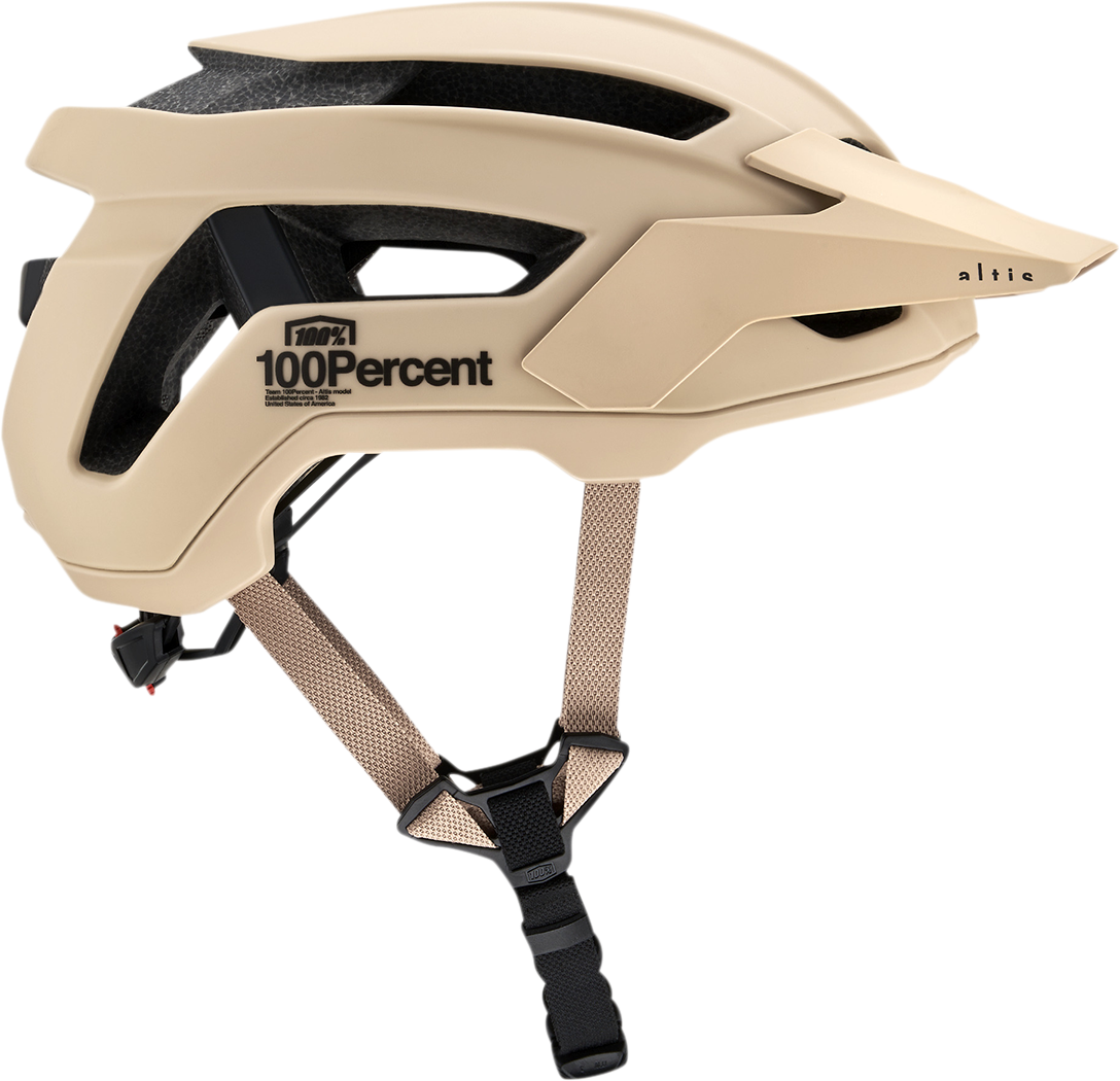 100% Altis Helmet C/E Tan Large/X-Large – Lightweight Race-Ready Motorcycle Helmet with Multi-Point Visor Adjustment and Advanced Ventilation