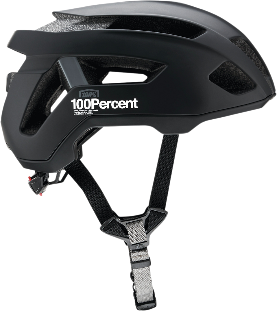 100% Altis Gravel Helmet - Black, S/M - Optimized for Off-Road and Gravel Riding