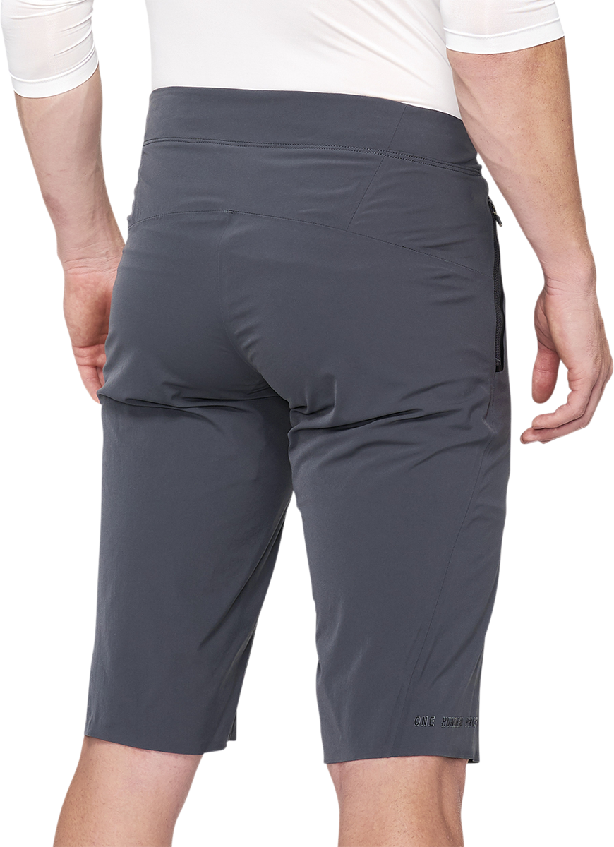 100% Celium Shorts - Charcoal US 32 with Durable Nylon/Spandex Fabric and BOA Fit System
