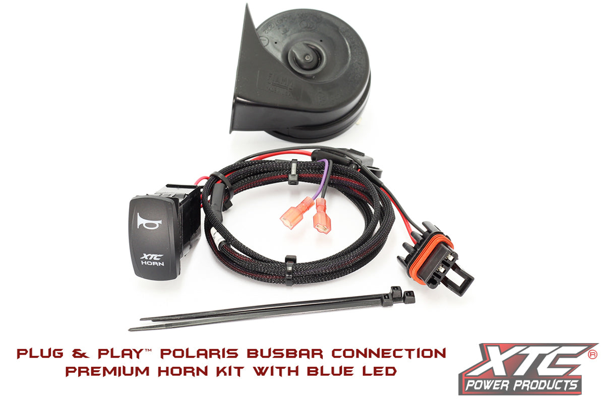 XTC Power Products Horn Kit PNP Pol – Loud Low Tone Automotive Horn for Car, Truck, SUV
