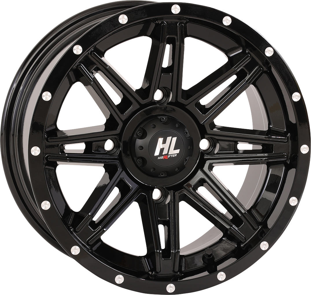 HIGH LIFTER Wheel - HL22 - Front/Rear - Gloss Black - 14x7 - 4/137 - 4+3 (+10 mm) 14HL22-1237