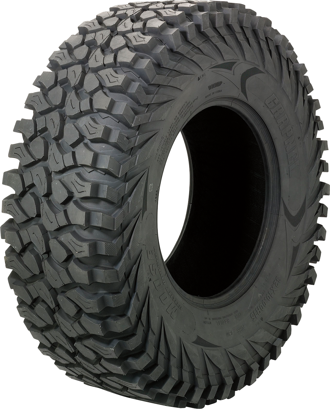 Moose Offroad Grapnel Tire - 35x10R15 - 8 Ply for Jeep Wrangler, Toyota Tacoma, Ford Ranger and more