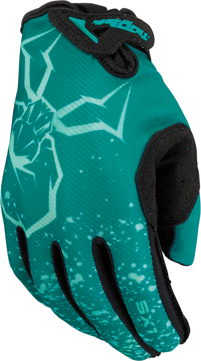 MOOSE OFFROAD Youth SX1™ Gloves - Teal - Medium 3332-1760