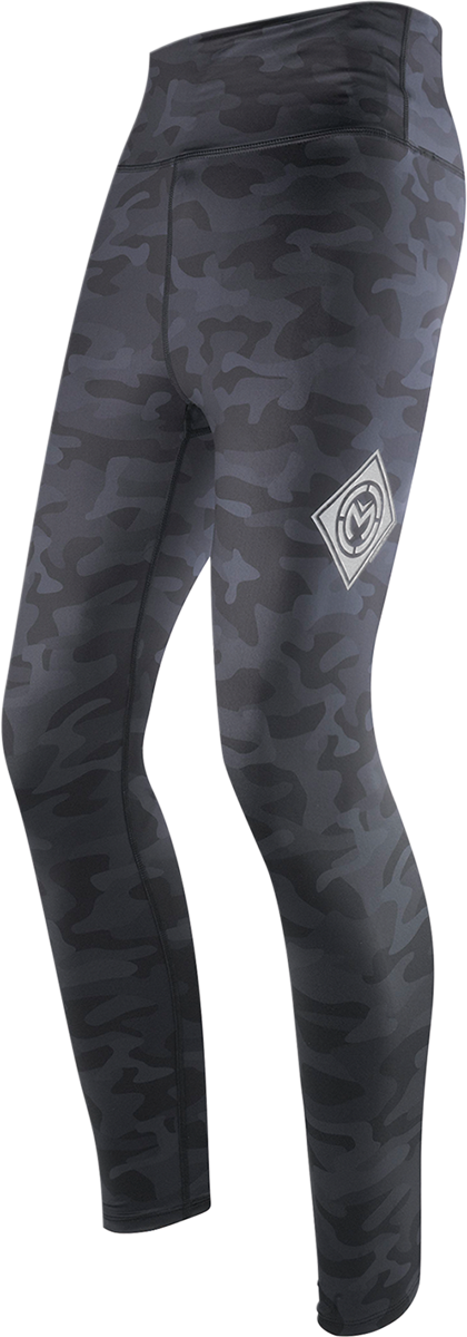 Moose Offroad Women's Insignia Camo Black Leggings - Size XL - Part Number 3011-0062