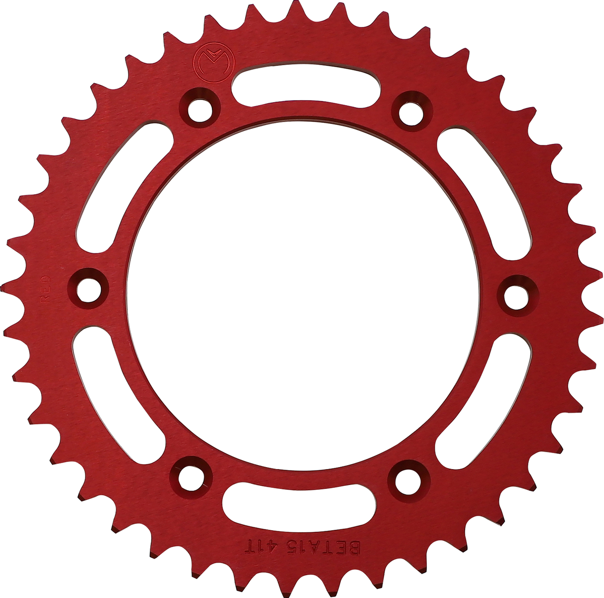 MOOSE OFFROAD Rear Sprocket - Aluminum - 41 Tooth - Red - Beta 1211-BET-41-13