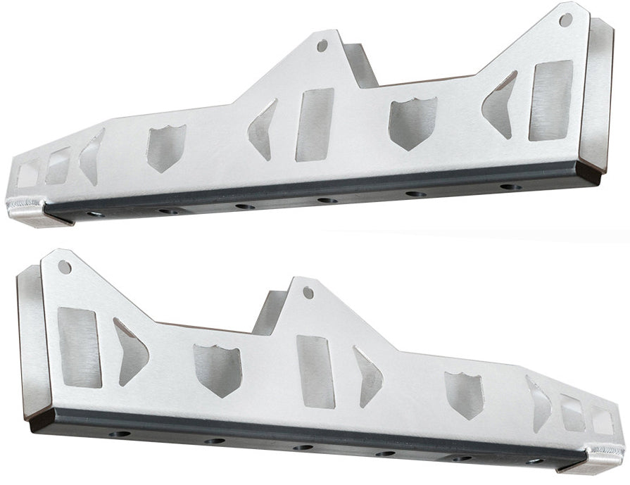 PRO ARMOR P141524 Heavy Duty Aluminum Trailing Arm Armor with UHMW Slider for Jeep Wrangler and Dodge RAM