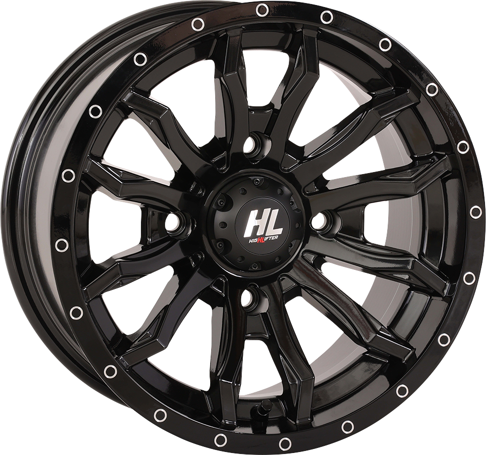 HIGH LIFTER Wheel - HL21 - Front/Rear - Gloss Black - 22x7 - 4/137 - 4+3 (+10 mm) 22HL21-1237