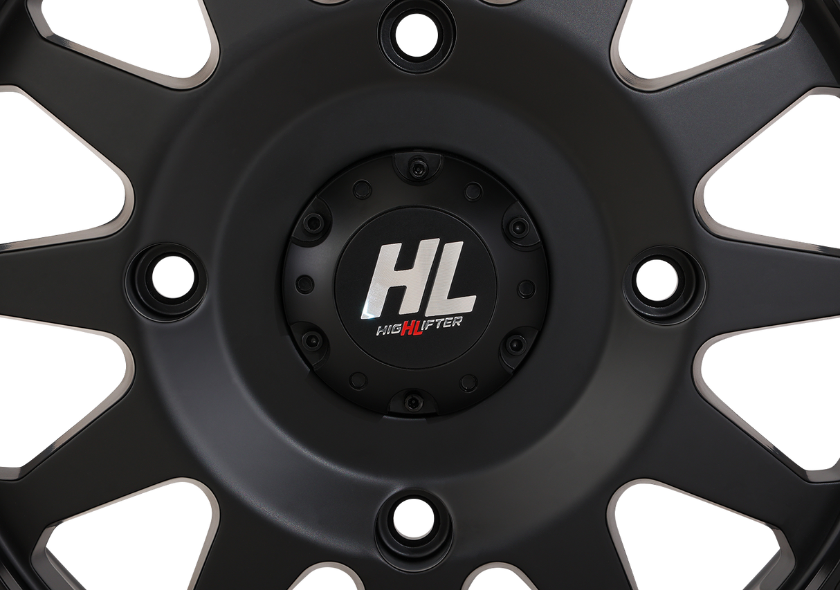 HIGH LIFTER Wheel - HLA1 Beadlock - Front/Rear - Matte Black - 15x7 - 5/4.5 - 5+2 (+40 mm) 15HLA1-1445