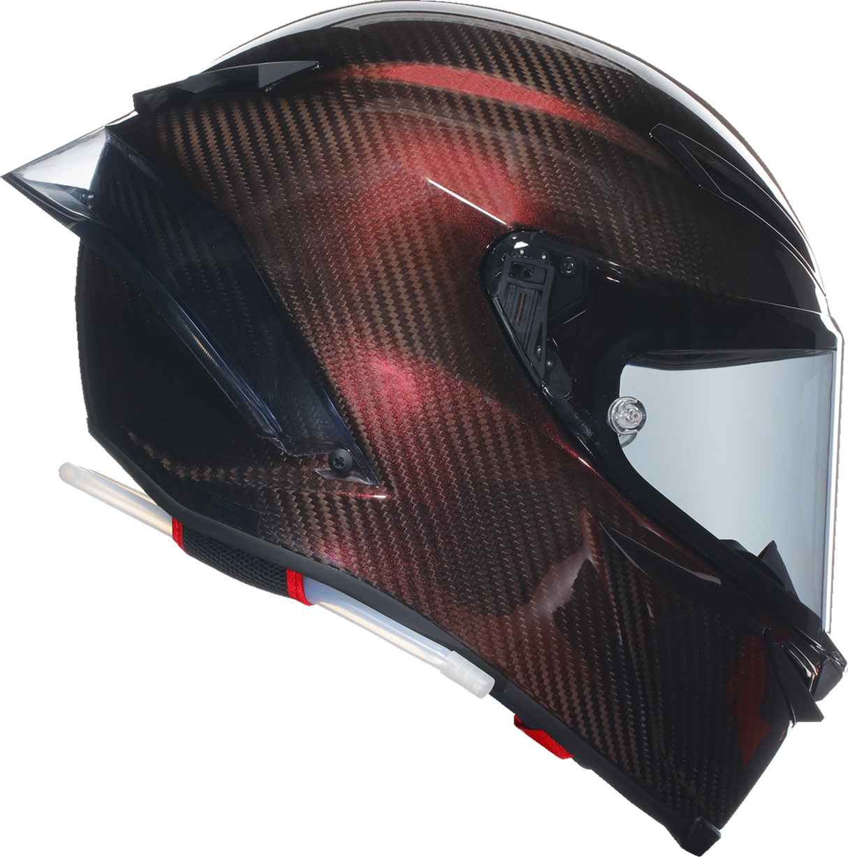 AGV Pista GP RR Helmet - Red Carbon, XL - Motorcycle Racing Helmet with Carbon Fiber Shell and Advanced Ventilation for Honda, Yamaha, Suzuki, Kawasaki, Ducati, and Harley-Davidson