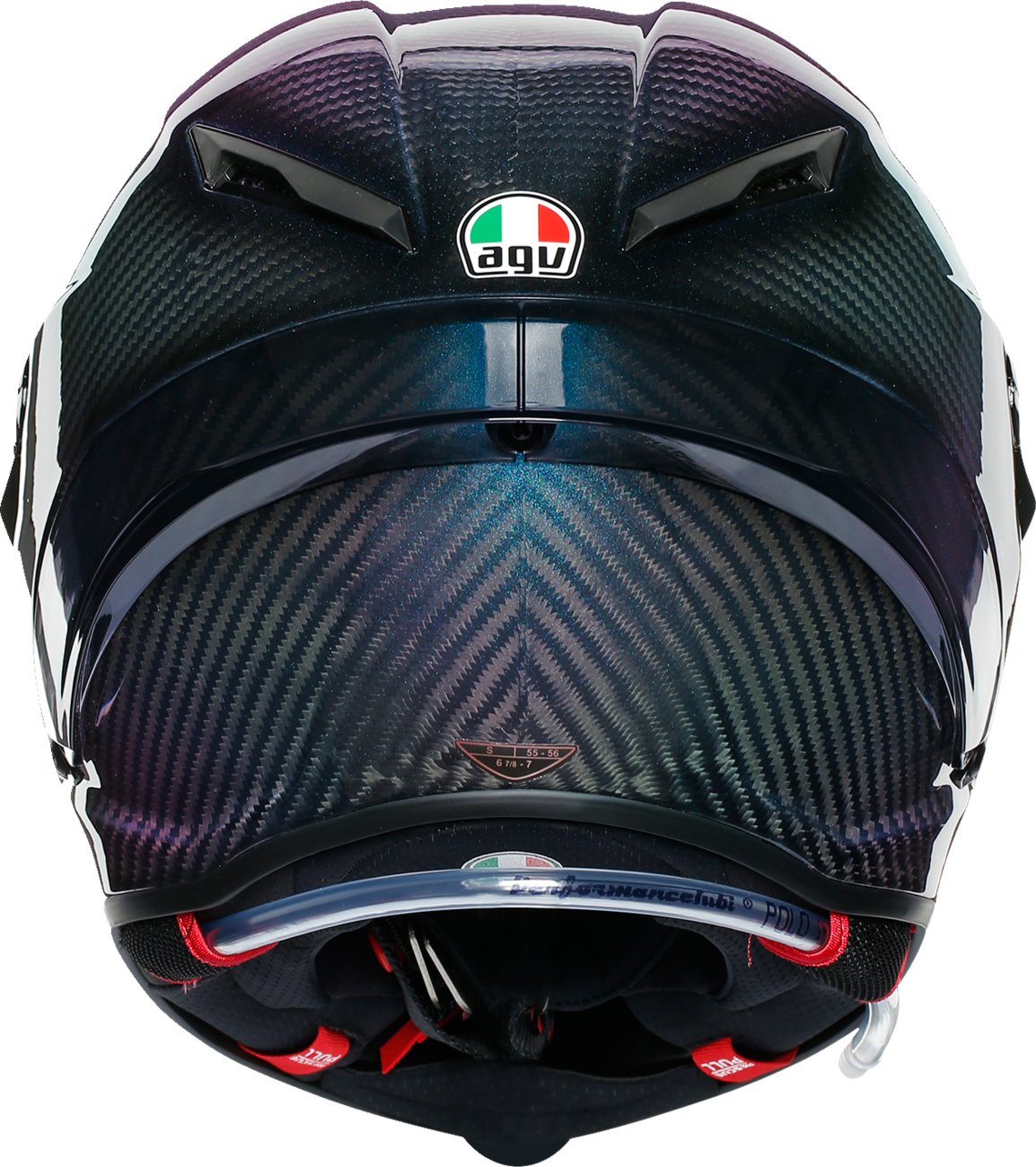 AGV Pista GP RR Helmet Iridium Carbon for Motorcycle Racing - Large, Fits Ducati, Yamaha, Honda, Suzuki, Kawasaki, KTM