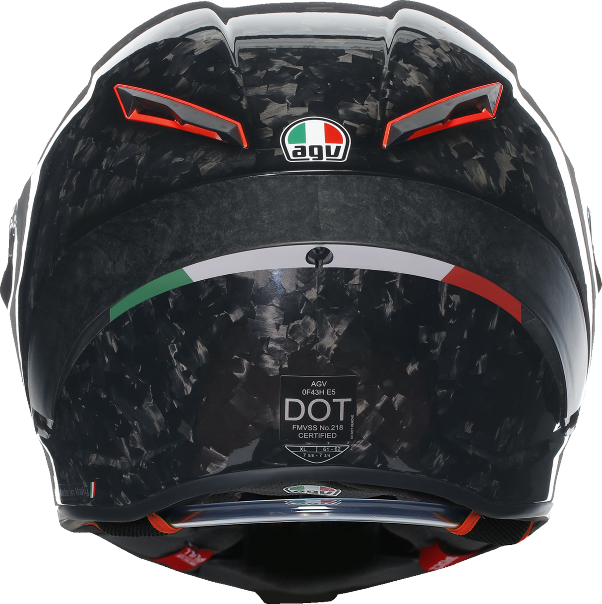 AGV Pista GP RR Carbonio Forgiato Helmet for Italy - Large (Part No. 2118356002003L)