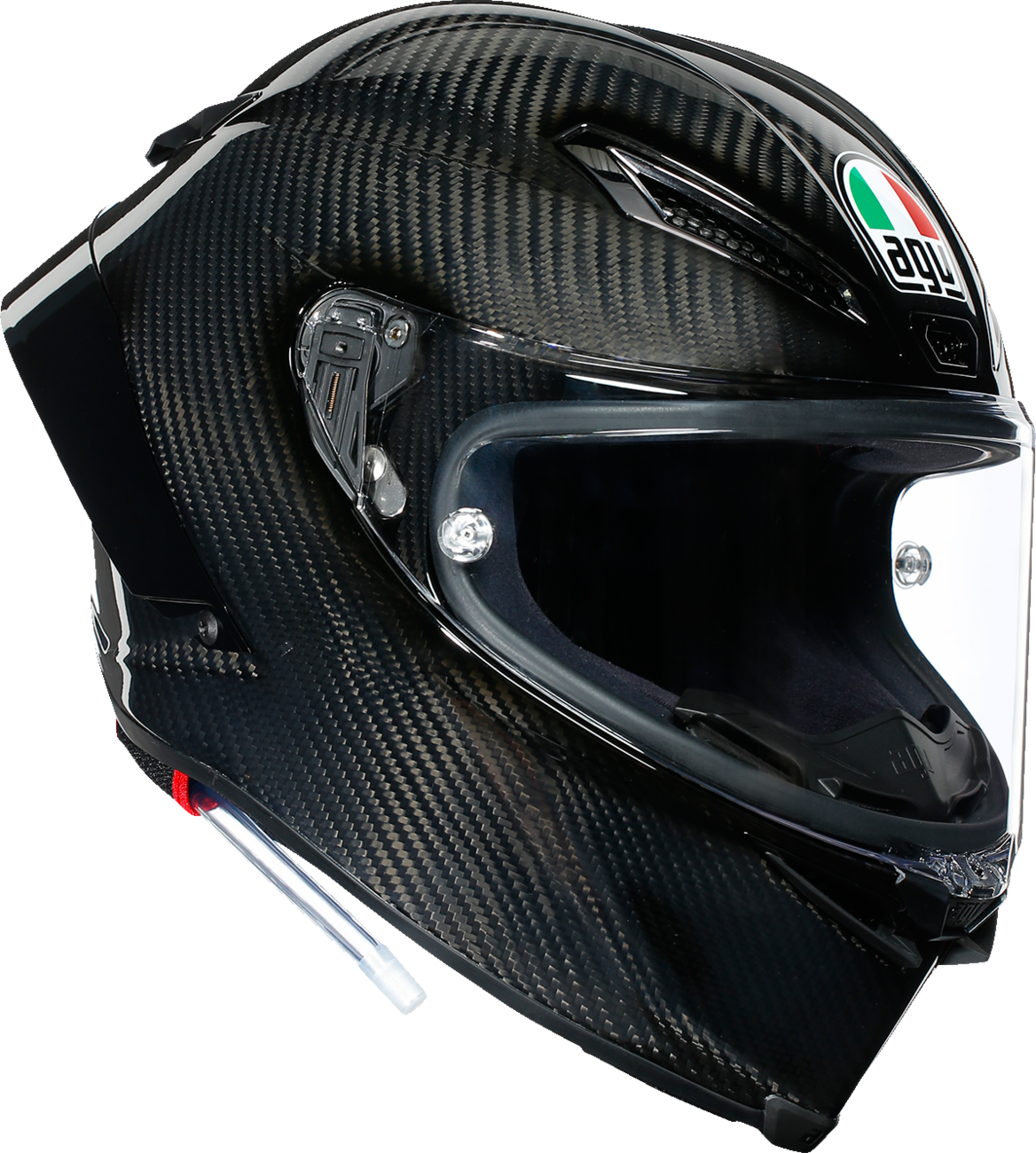 AGV Pista GP RR Helmet - Glossy Carbon Large | Motorcycle Racing Helmet with Carbon Shell and Advanced Ventilation for Honda, Yamaha, Suzuki, Kawasaki, Ducati, KTM, and Harley-Davidson