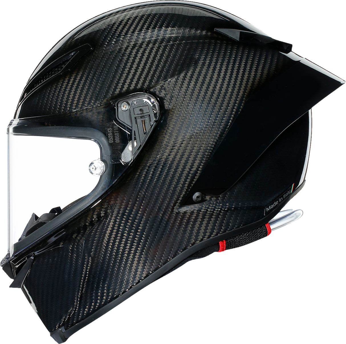 AGV Pista GP RR Helmet - Glossy Carbon Large | Motorcycle Racing Helmet with Carbon Shell and Advanced Ventilation for Honda, Yamaha, Suzuki, Kawasaki, Ducati, KTM, and Harley-Davidson