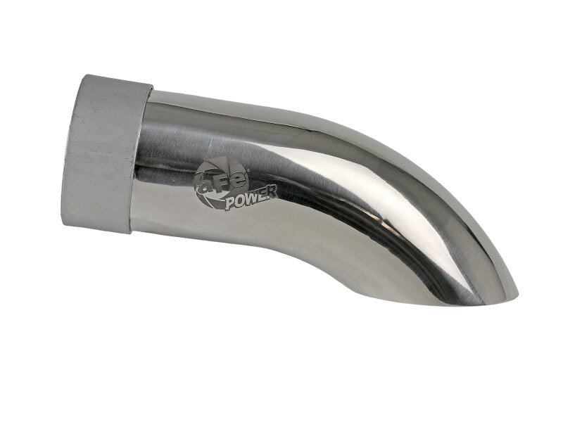 aFe MACH Force-Xp 304 Stainless Steel Clamp-On 2.5-Inch Exhaust Tip – Universal Fit for Most Vehicles with 2 1/2 Inch Exhaust Systems