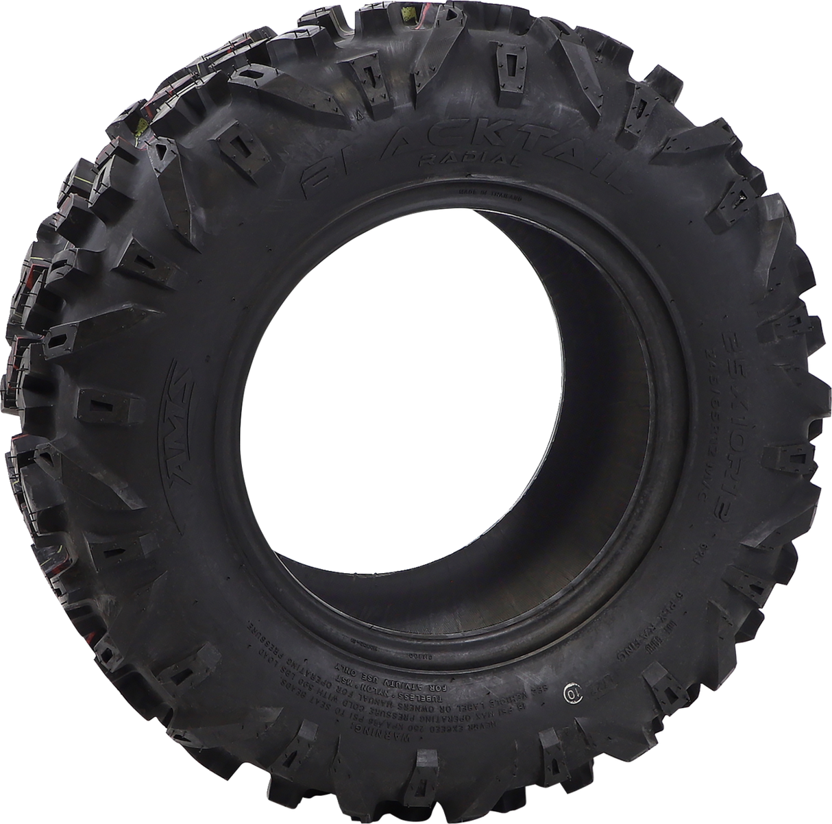 AMS Blacktail 30x10R14 Off-Road Tire with Rim Guard for ATV and UTV