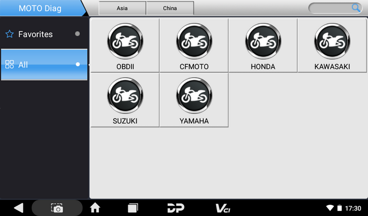 CANDO Diagnostic Tool System - MOTO Mini - American CANMTMNAM