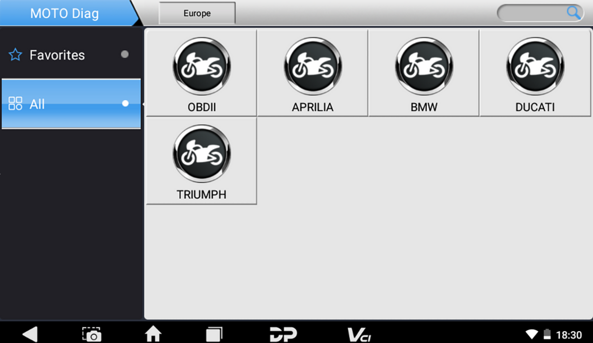 CANDO Diagnostic Tool System - MOTO Mini - American CANMTMNAM