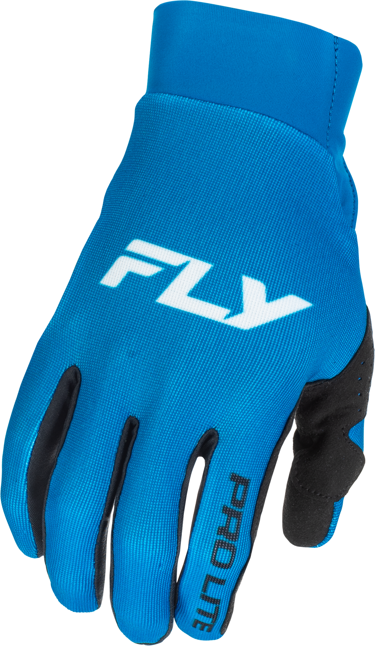 Fly Racing Pro Lite Gloves Blue/White XS - Lightweight Race Gloves for Motorcycle and ATV Riders
