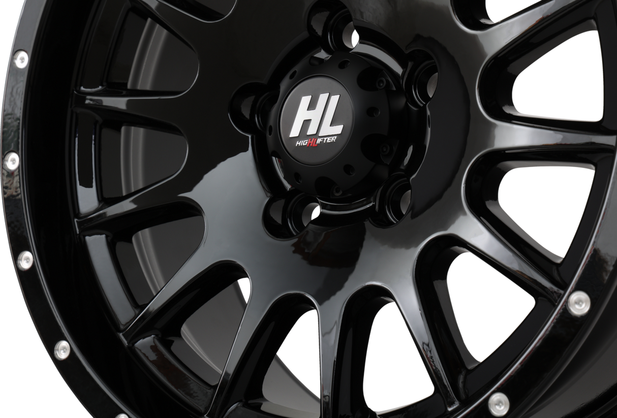 HIGH LIFTER Wheel - HL25 - Front/Rear - Black - 15x7 - 4/137 - 4+3 (+10 mm) 15HL25-1237