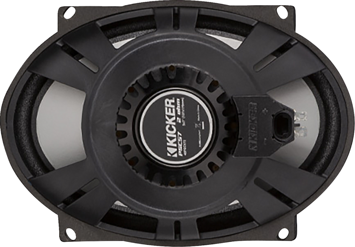 KICKER 5 x 7 Inch 2 Ohm Speaker 48PSC572 - Compatible with Ford F-150, Chevrolet Silverado, Dodge Ram, Toyota Tundra, and Honda Ridgeline