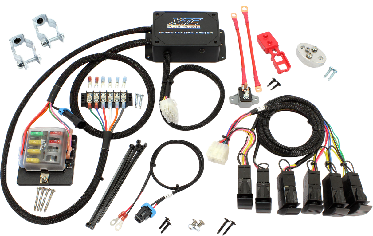 XTC Power Products Plug N Play Power Control System with 6 Switches – Compatible with Ford F-150, RAM 1500, Chevy Silverado, and Jeep Wrangler