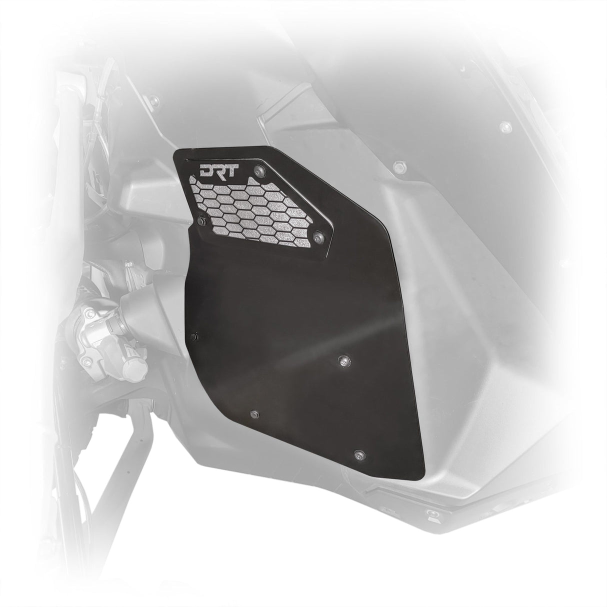 Can Am Maverick R Front Aluminum Rock Guard Kit | DRT Motorsports