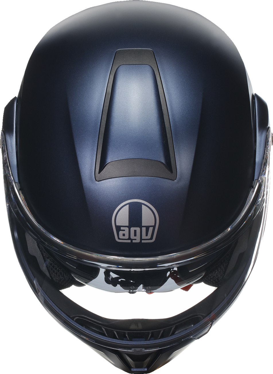 AGV Streetmodular Helmet Mono Matte Blue - Medium | Fits Honda CR-V, Toyota RAV4, Ford Escape, Chevrolet Equinox, Nissan Rogue