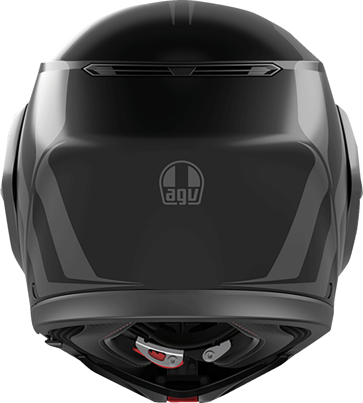 AGV Streetmodular Helmet Resia Matte Black/Gray Medium with Pinlock® 70 MaxVision™ - Fits Honda CBR1000RR, Yamaha YZF-R3, Kawasaki Ninja 400, Suzuki GSX-R600, and More