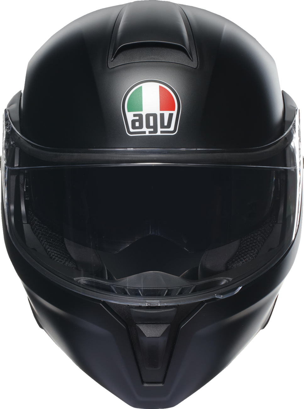 AGV Streetmodular Helmet Mono Matte Black - Medium | Fits Honda, Yamaha, Kawasaki, Suzuki, Harley-Davidson, and more