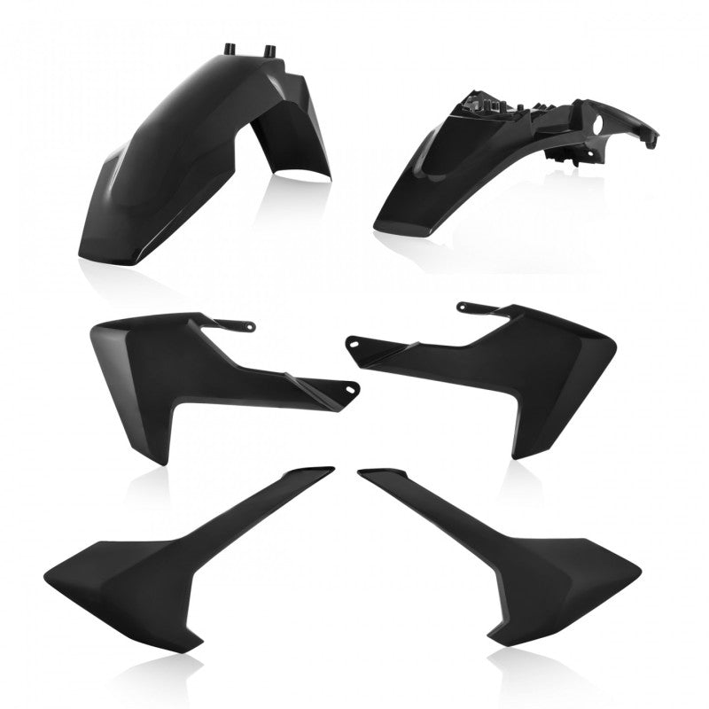Acerbis 17-24 Husqvarna TC65 Plastic Kit - Black | Powersports OEM Replacement Parts for Motorcycle Body Panels and Fenders