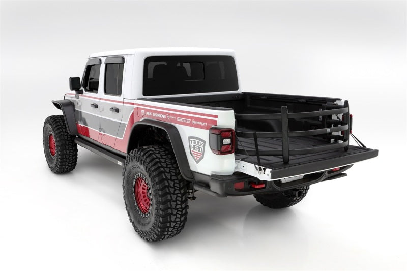 AMP Research BedXtender HD Sport V-Shape Design for Jeep Gladiator 2020-2021 – Black