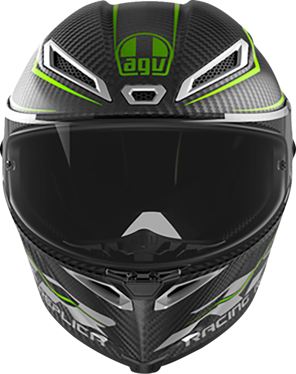 AGV Pista GP RR Performante Carbon and Lime Motorcycle Helmet – Fits Yamaha YZF, Honda CBR, Kawasaki Ninja, Suzuki GSX-R, Ducati Panigale (Size Medium)