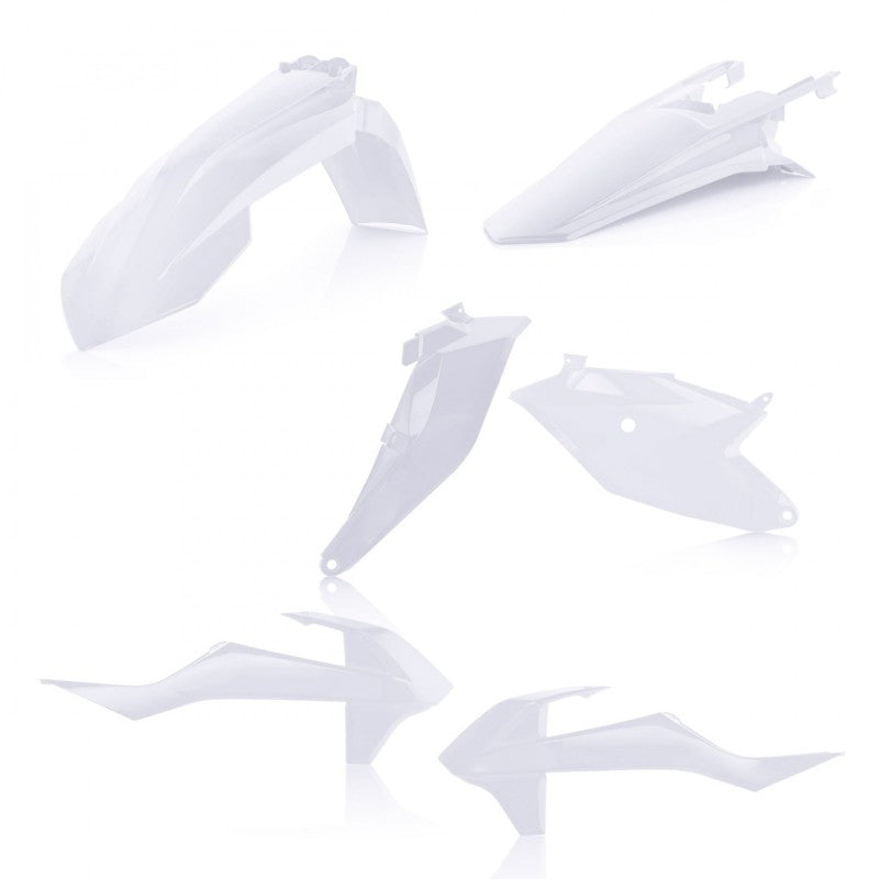 Acerbis KTM SX85/21-24 and GasGas MC85 Plastic Kit – 20 White, Fits Powersports Vehicles