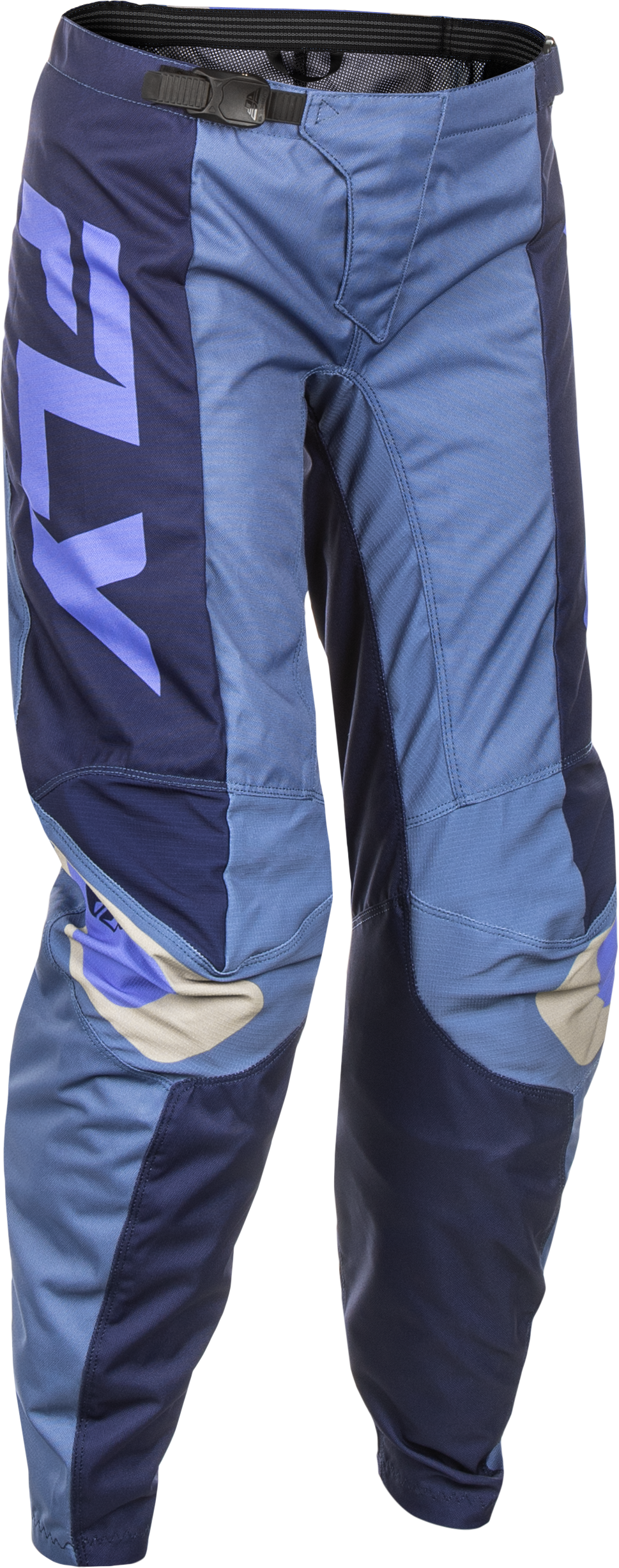 Fly Racing Women's F 16 Pants CA/NY Stone/Lavender Size 15/16 - Durable Motorcycle Riding Gear with Adjustable Fit for Cruiser and Sport Bikes