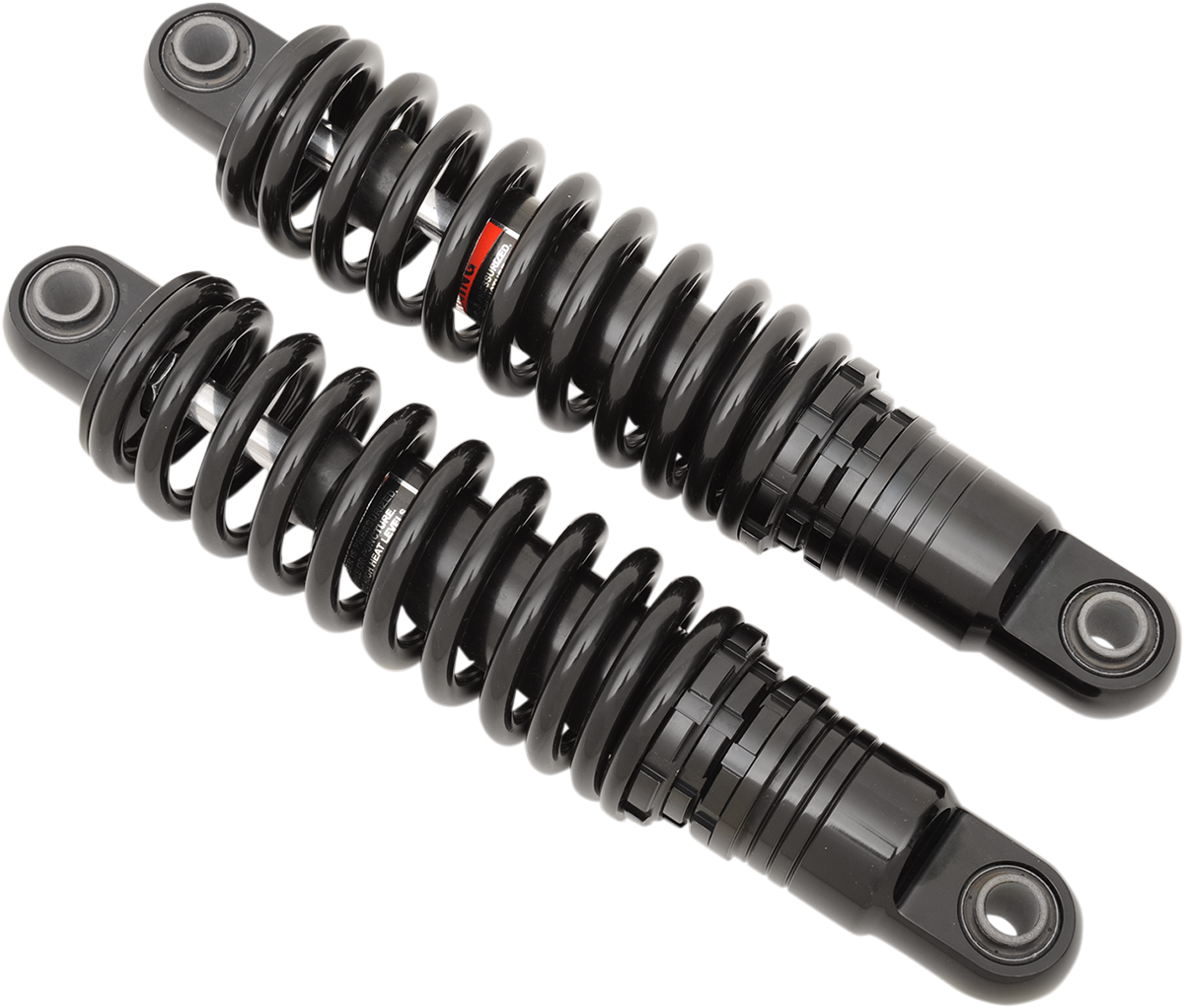DRAG SPECIALTIES SHOCKS Premium Ride-Height Adjustable Shocks - 13 Inch - Black for Harley-Davidson Touring Models (C16-0157AB)