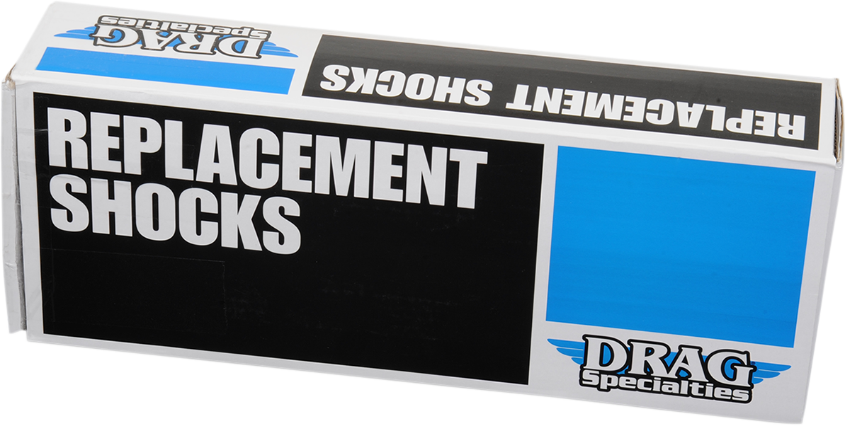 Drag Specialties Shocks Replacement Shock Absorbers - 13 inch Chrome C16-0130 for Harley-Davidson Motorcycles