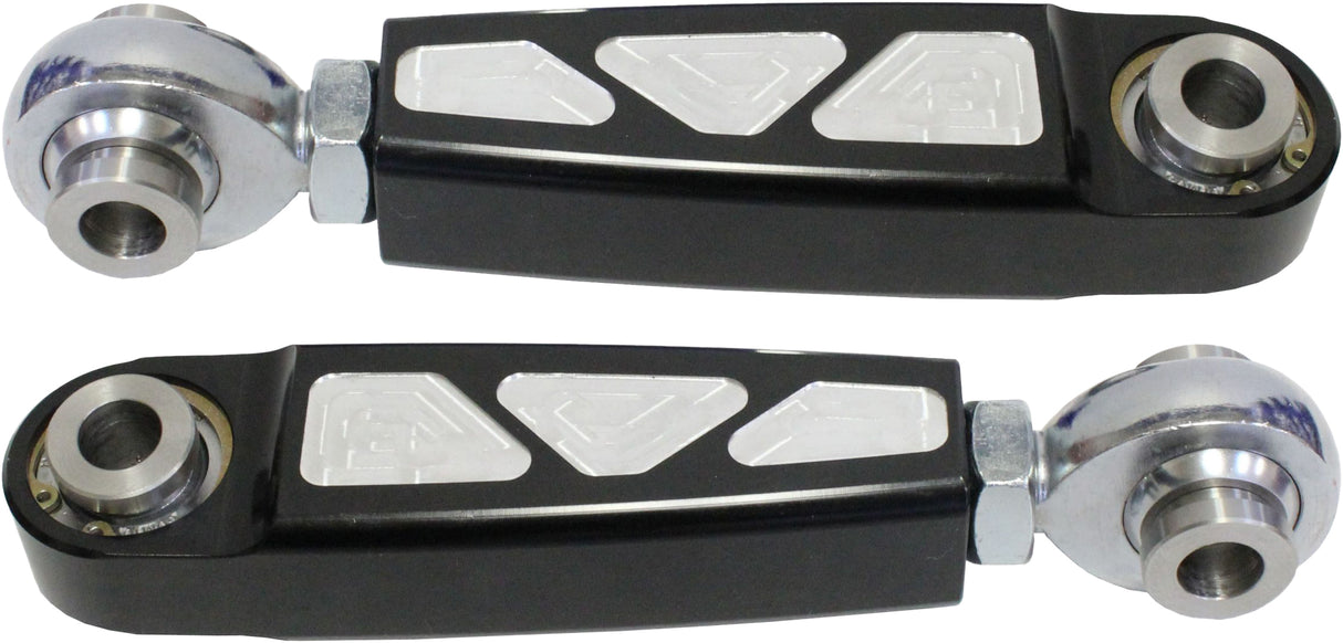MODQUAD CA-SW-BLK Billet Aluminum Sway Bar Links for 2017-2018 Can-Am Maverick X3 Turbo R and Max Models