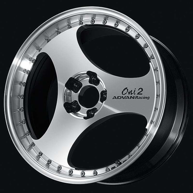 Advan RSII 18x9.5 +41 Hyper Black Wheel for 5x98 Bolt Pattern Vehicles