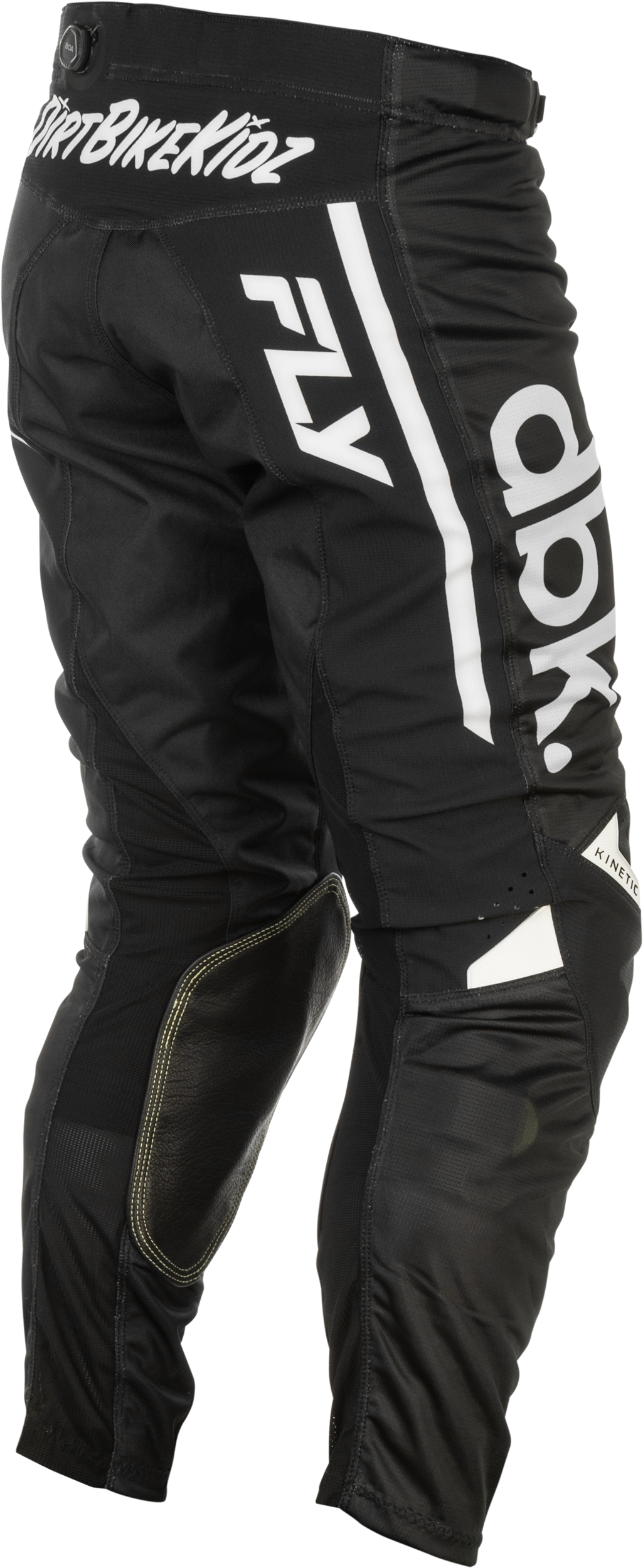 Fly Racing Kinetic Mesh Dbk Pants Black/White Size 30 – Versatile Off-Road Motorcycle Riding Gear for ATV, Dirt Bike, and Motocross