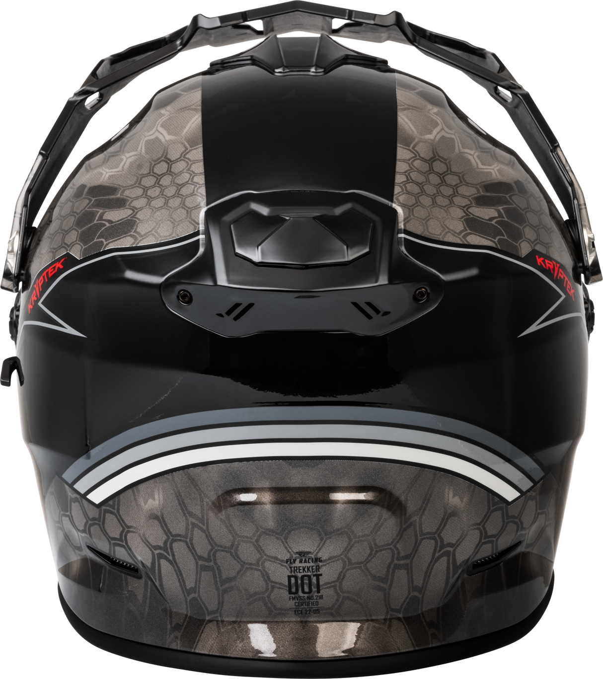 Fly Racing Trekker CW Conceal Helmet with Electric Shield - Large, Black/Grey/White for Off-Road and Motocross Vehicles