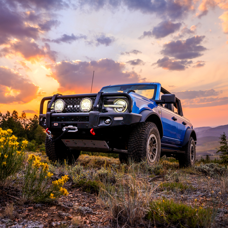ARB 2021 Ford Bronco Summit Winch Bumper with Integrated Recovery Points and Adaptive Cruise Control Compatibility