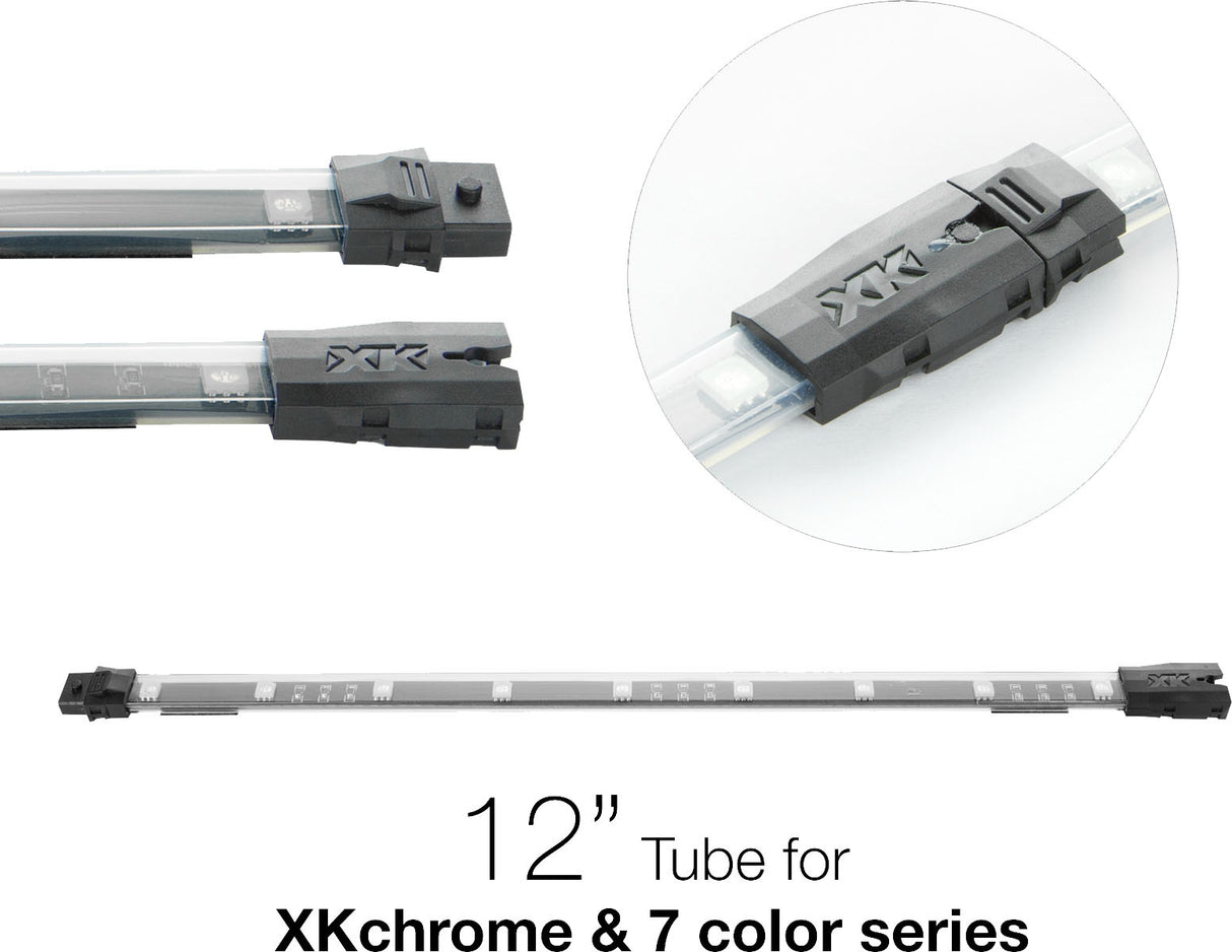 XK GLOW 12-inch LED Tube XK-4P-T-12 for Universal Vehicles