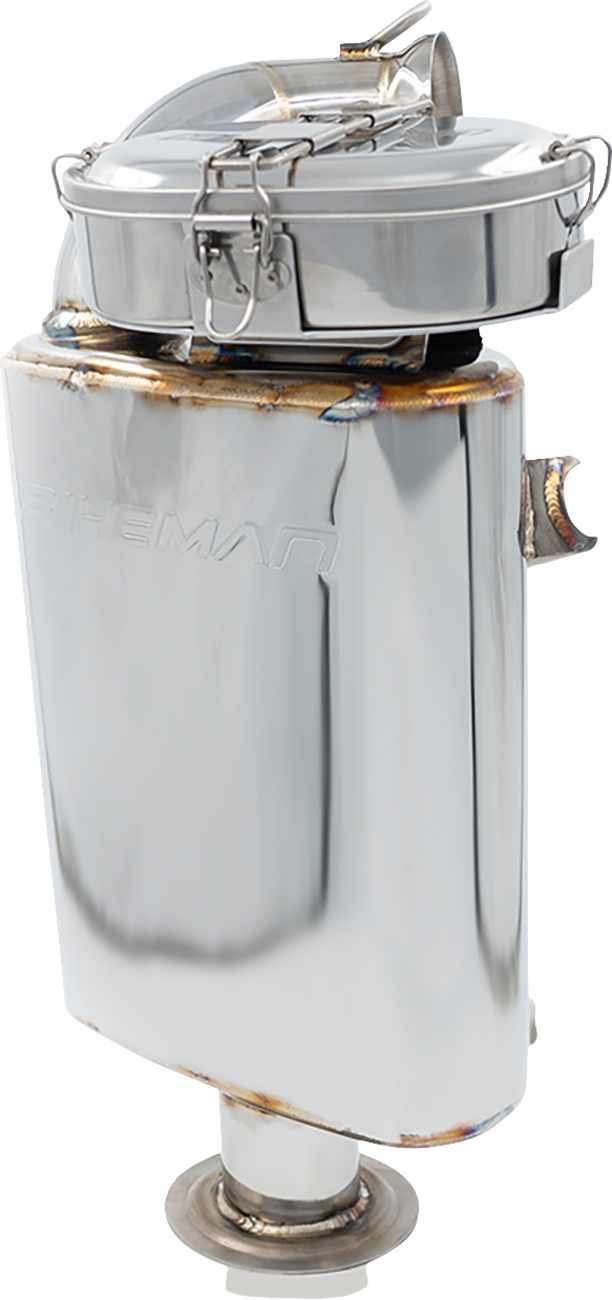 BIKEMAN PERFORMANCE Full Velocity Slip-On Muffler - Stainless Steel 02-229-SS-G5